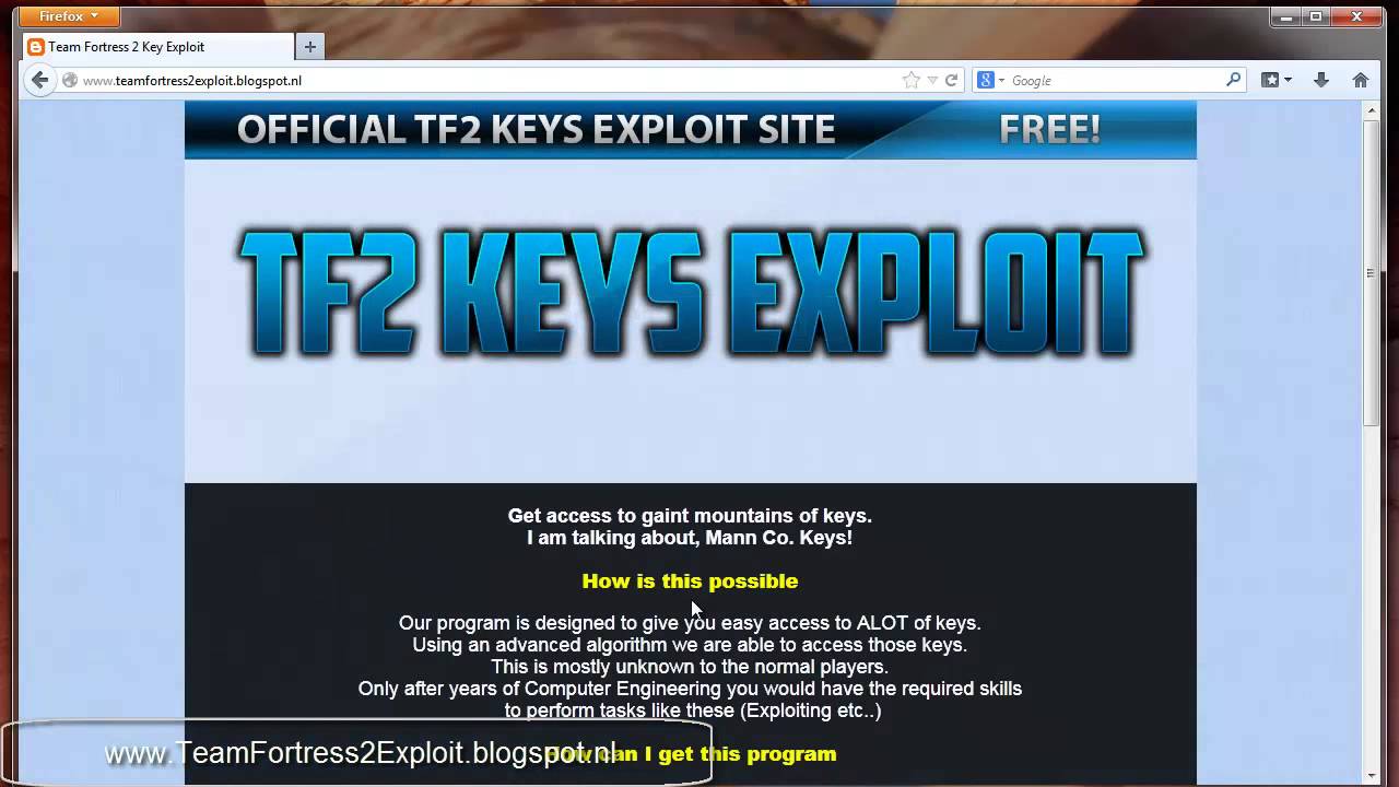 free tf2 keys